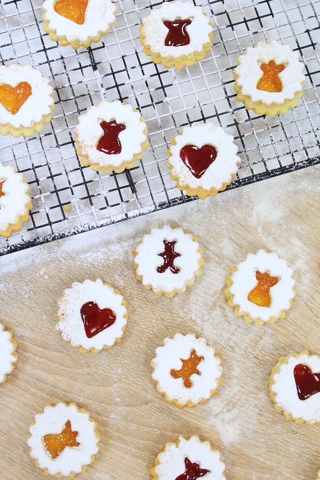 Рождественское печенье с джемом